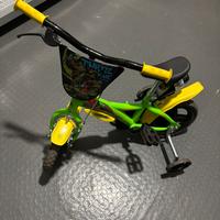 Bicicletta con rotelle