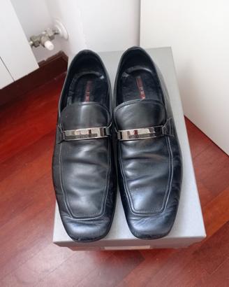 Mocassini Prada in pelle 
