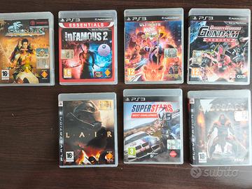Lotto Giochi PS3 Originali-Titoli Rari e classici