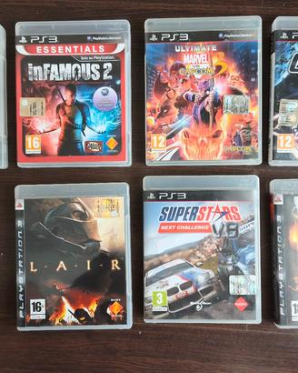 Lotto Giochi PS3 Originali-Titoli Rari e classici