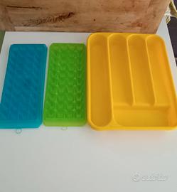 portaposate e vaschette per ghiaccioli 