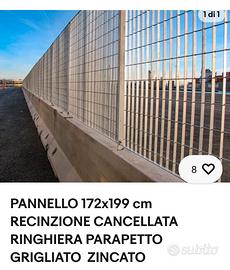 orsogril   pannelli recinzione zincato 