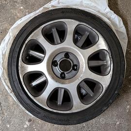 4 Ruote Complete Fiat 500 – Cerchi in Lega 16"