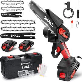 Mini motosega portatile doppia batteria