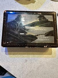 Scatola in lacca orientale