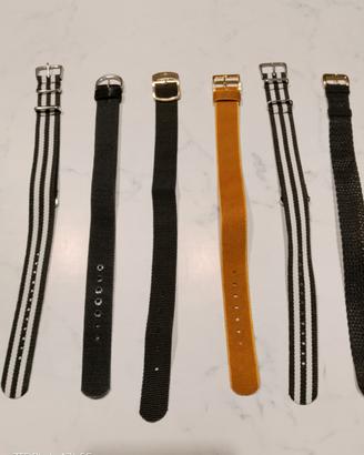 6 cinturini nato per orologio nuovi 