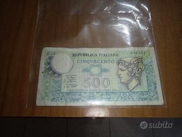 500 lire di carta