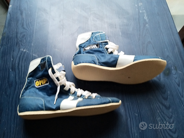 Scarpe da rally vintage