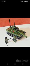 carro armato compatibile lego 2 minif