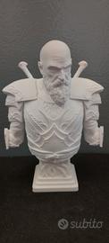 God of War Kratos busto 17cm stampato in 3D 