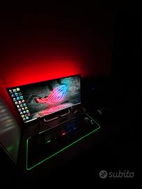 Gaming pc con postazione completa