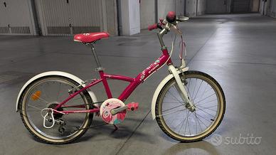 Bici bambina B'TWIN Mistigirl 20" 6 velocità 