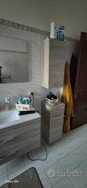 mobile bagno da 120 con specchio e 3 colonne