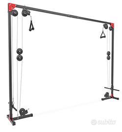 Palestra - ponte con cavi alti e bassi