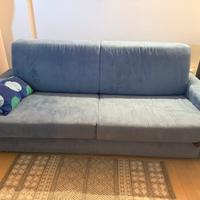 Divano letto 3 posti chateau d'ax - sfoderabile