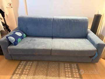 Divano letto 3 posti chateau d'ax - sfoderabile