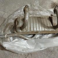 Marmitta scarico Fiat 500 giardiniera Bianchina