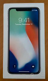 iPhone X - argento - capacità 64 GB