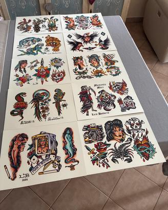 10 stampe tatuaggi