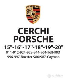 CERCHI Porsche 15-16-17-18-19-21-...
