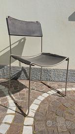 59 Sedie acciaio Giandomenico Belotti per Alias 