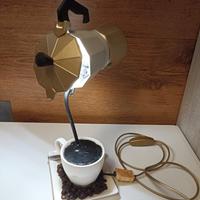 Lampada caffettiera sospesa 