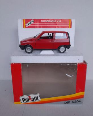 MODELLO AUTOBIANCHI Y10 RED POLISTIL NO BURAGO