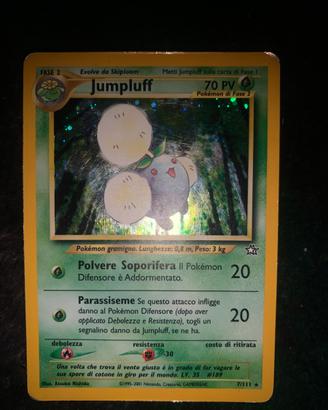 Carta pokemon Jumpluff Holo Neo Genesis 7/111