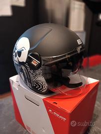 casco jet doppia visiera misura L nuovo mai usato 