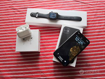 AirPods Pro + AppleWatch SE (iPhone venduto)