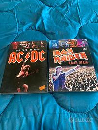 2 Dvd :AC / DC - IRON MAIDEN