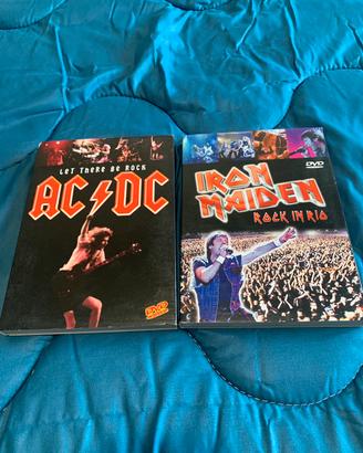 2 Dvd :AC / DC - IRON MAIDEN