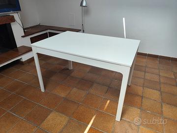 Tavolo legno bianco allungabile