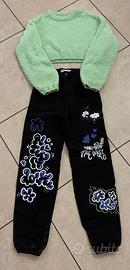 Bershka originale jeans e maglioncino