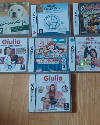 Nintendo ds 7 scatole vuote libretto 