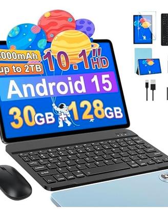 Tablet 10 pollici Android 15