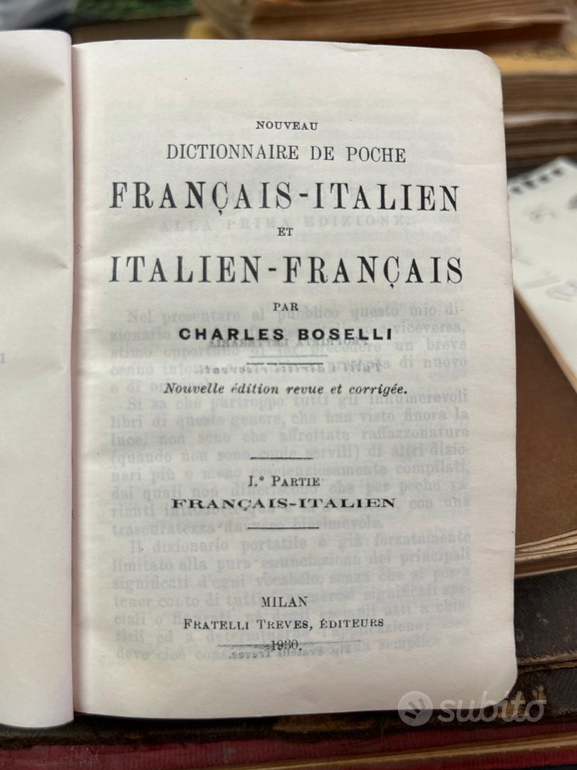 Dizionario ITALIANO-INGLESE - Anno 1930