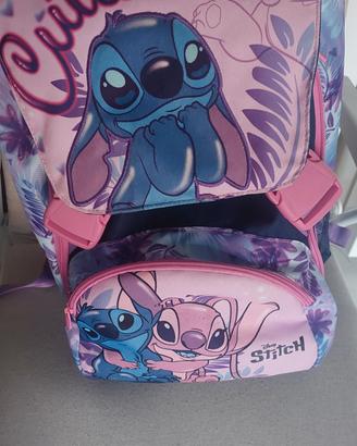 zaino scuola Stitch