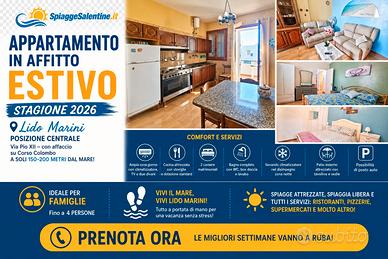 Luglio19-26 ultimeDisp davanti al MARE Lido Marini