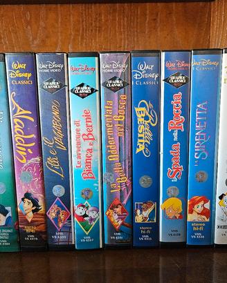 Videocassette VHS originali Disney
