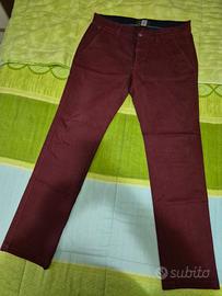 Pantalone invernale Cotton & Silk tg.48 amaranto