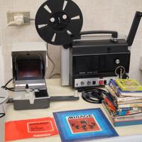 mirage 8000 (chinon) con moviola meopta