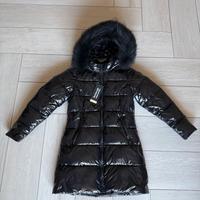 Bomboogie Piumino Nero taglia 12 anni e cappuccio