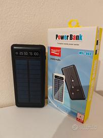 Power Bank Solare 20000mAh THATTi | Nuovo con Cavi