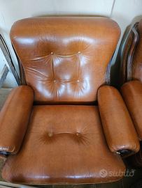 Poltrone in pelle