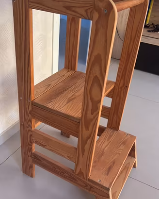 Torre Montessori in legno massello