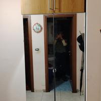armadio due ante con specchio