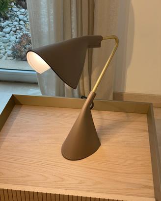 Pellizzoni lampade da tavolo cuoio
