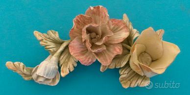 COMPOSIZIONE FLOREALE - CERAMICA BASSANO