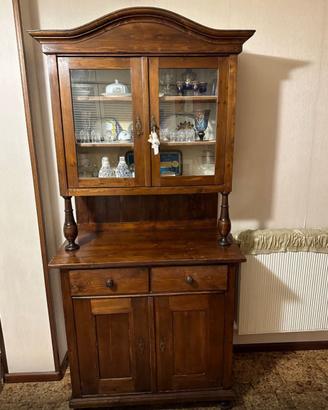 Vetrina/credenza arte povera